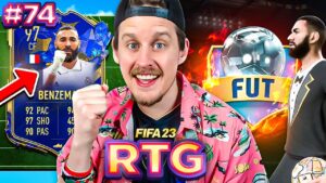 I submitted a FREE DRAFT Token and got TOTY Benzema!! FIFA 23 RTG #74