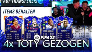 ICH HABE 4 TOTYs GEZOGEN 😱 10 MIO MÜNZEN in 1 Pack Opening 😍 FIFA 23: Best Of TOTY