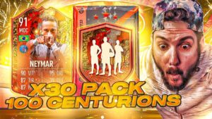 J'OUVRE X30 PACKS 100 JOUEURS CENTURIONS ! FIFA 23