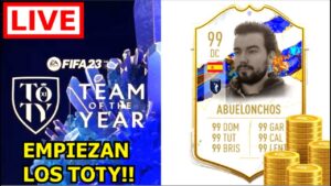 🔴 LLEGAN LOS TOTY a FIFA 23 🔴 TOTY Día 1 - Llegan los DELANTEROS y los ICONOS TOTY - Pack Opening