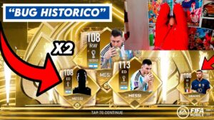 🐐 😱 ME SALE DOBLE MESSI TOTT CAMPEON DEL MUNDO con OTRO BUG HISTORICO en FIFA MOBILE *Pack Opening*