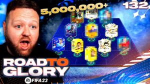MY TEAM IS NOW WORTH OVER 5,000,000 COINS!!! FIFA 23 Road To Glory #132