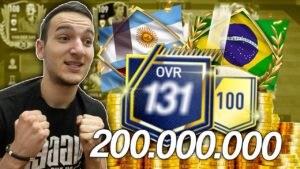 NAJVECE DIZANJE TIMA IKADA, 200+ MILIONA !! FIFA Mobile 22
