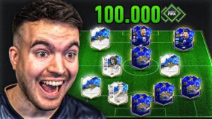 NEUER ACCOUNT zum TOTY! 100.000 FIFA POINTS.. WAS ERREICHT MAN? 🥼🧐🧪 (Experiment)