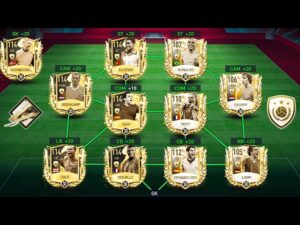 New + Old Prime Icons Squad Builder in FIFA MOBILE! Happy New Year 2023 ❤️