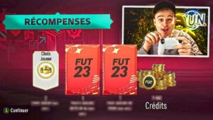 ON OUVRE LES RÉCOMPENSES WORLD CUP + CHOIX ICONE sur FIFA 23 !!