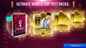 Perfect Messi!! Opening New World Cup TOTT Player Packs + Max Rated Messi! FIFA Mobile 23