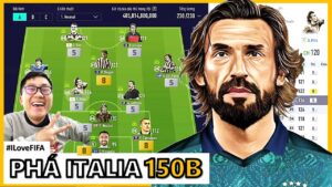 Phá 150 Tỷ I Love Build Team Color ITALIA HUYỀN THOẠI Siêu Mạnh FO4 Với Nhạc Trưởng PIRLO ICON +5
