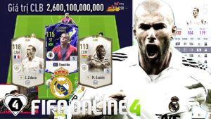 Phá Nốt Gần 1000 Tỷ BP I Love Nâng Cấp Đội Hình REAL MADRID Cực Mạnh FO4: Rô Béo, Zidane ICON +5