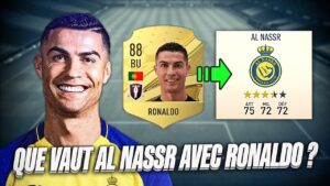 QUE VAUT AL NASSR AVEC CRISTIANO RONALDO SUR FIFA 23 ?