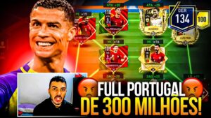 RAGE!! 😡 MONTEI TIMAÇO FULL PORTUGAL DE 300 MILHÕES E... PASSEI RAIVA 🔥🔥 - FIFA MOBILE 2023
