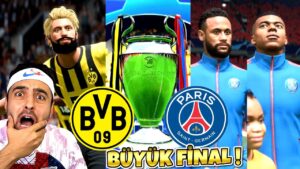 ŞAMPİYONLAR LİGİ FİNAL 😱 ÜMİDİ VS NEYMAR VE MBAPPE ? FİFA 23 OYUNCU KARİYERİ #24