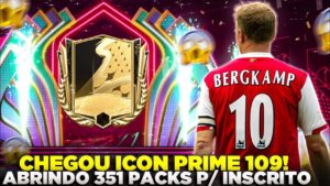 SLK!😨🔥 ABRINDO 351 PACKS P/ INSCRITO & TIREI UM PRIME 109 | FIFA MOBILE 23