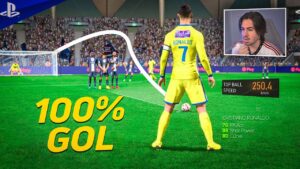 TOP GOLS ABSURDOS DE FALTA!!! FIFA 23