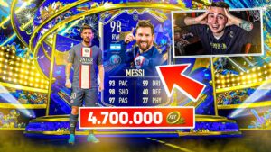 TOTY ХАЙП ПРОДОЛЖАЕТСЯ!!! МОЯ ВТОРАЯ ТОТИ КАРТА - МЕССИ 98 FIFA 23