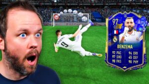 Using TOTY Benzema but the Wheel picks his teammates