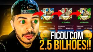 VENDI TUDO! 🤑 FIZ A LIMPA NA CONTA DO INSCRITO E FUI P/ 2 BILHÕES E MEIO DE COINS 💰 - FIFA MOBILE 23
