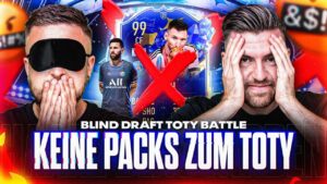 Wer darf KEINE PACKS zum TOTY ZIEHEN .. ☠️😱 FULL BRUCH im TEAM OF THE YEAR Blind Draft🤯 FIFA 23