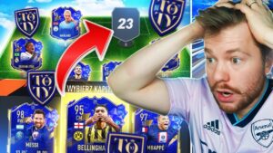 ZROBIŁEM DRAFT Z KAŻDĄ KARTĄ TOTY w FIFA 23!