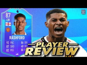 87 PREMIER LEAGUE POTM RASHFORD SBC META PLAYER REVIEW - POTM RASHFORD - FIFA 23 ULTIMATE TEAM
