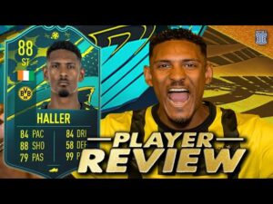 88 PLAYER MOMENTS HALLER SBC PLAYER REVIEW FIFA 23 ULTIMATE TEAM