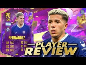 90 FUTURE STARS FERNANDEZ PLAYER REVIEW! ENZO FERNANDEZ FUT FUTURE STARS - FIFA 23 ULTIMATE TEAM