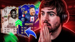 A MELHOR CARTA DO JOGO + PELÉ 96! EM UMA VIRADA HISTORICA! FUT DRAFT FIFA 23