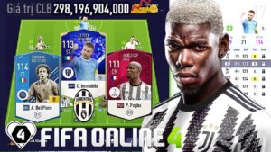 Cầm 150 Tỷ I Love Nâng Cấp Đội Hình JUVENTUS FO4 2023: POGBA, VIEIRA, NEDVED & IMMOBILE 23TOTY
