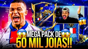 ELE VEIO?! 😱🇫🇷 GASTEI +50 MIL JOÍAS E GANHEI 15 TOTY NA MINHA CONTA NOVA 🔥🔥 - FIFA MOBILE 2023