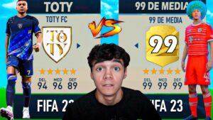 ¡EQUIPO FULL TOTY vs EQUIPO 99 DE MEDIA en FIFA 23!