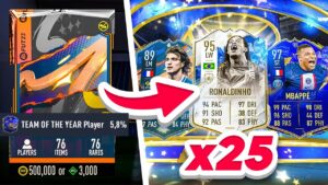 FIFA 23 25 x 500K New Year Special TOTY Packs!!