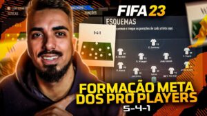 FIFA 23 - A FORMAÇÃO FAVORITA DOS PRÓ PLAYERS NO MOMENTO 🧠 - TÁTICA E INSTRUÇÕES COMPLETA!
