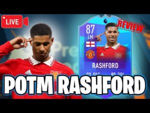 FIFA 23 LIVE PREM POTM RASHFORD REVIEW SBC! PREMIER LEAGUE RASHFORD POTM SBC!