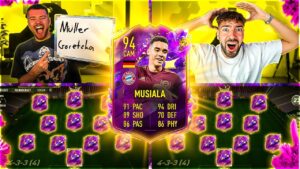 FIFA 23: MUSIALA FUTURE STAR Squad Builder Battle 🔥🔥 Proownez vs Wakez
