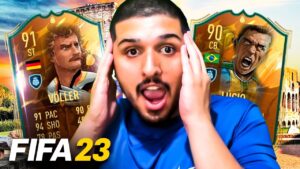 FIFA 23 ULTIMATE TEAM PLAYER PICK DE HEROI E DIA DE FUT CHAMPIONS!