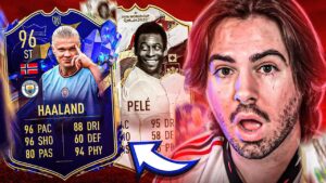 HALLAND TOTY 96 + PELE 96 NO DRAFT É SACANAGEM! FIFA 23