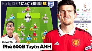 I Love Cầm 600 Tỷ Xây Dựng Team Color TUYỂN ANH Mạnh Nhất FO4 Với: ROONEY, KANE, FODEN & BECKHAM