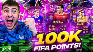 I Spent 100,000 FIFA Points On Team 2!