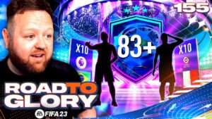I opened the 83+ X10 SBC PACK and got...!!! FIFA 23 Road To Glory #155