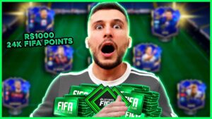 INACREDITÁVEL!! O QUE R$1000 TE TRAZ NO FIFA? 24K DE FIFA POINTS!!! ULTIMATE TEAM