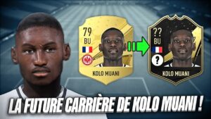 Je joue la FUTURE CARRIÈRE de KOLO MUANI sur FIFA 23 !
