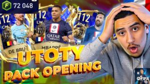 🔴LIVE FIFA MOBILE🔴UTOTY PACK OPENING XXL 72.000FP MESSI MBAPPÉ 112+⭐
