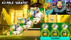 🐐🐐🐐 ME SALE LOS 3 PELÉ (DC, SD, MCO) en ESTE PACK OPENING DEL FIFA MOBILE *Tenemos los Tres*