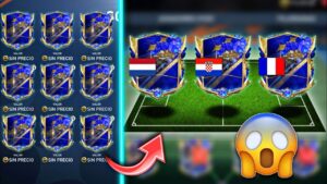 ¡MUCHOS TOTY! HACEMOS UN FULL TOTY POR CERO MONEDAS EN FIFA MOBILE
