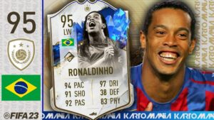Najdroższa karta w FIFA 23! Czy TOTY Ronaldinho jest wart 13.000.000 monet?