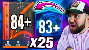 OPENING 25x 84+ x5 & 83+ x10 RTTF PACKS! 🙂 FIFA 23