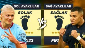 SOL AYAKLI TAKIM vs SAĞ AYAKLI TAKIM // FIFA 23 KARİYER MODU ALL-STAR KAPIŞMA