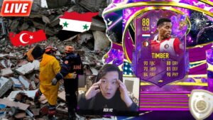 SPENDENSTREAM FÜR TÜRKEI & SYRIEN PT1 🙏 SBC & RIVALS GRIND 🔥🔥 FIFA 23 LATENIGHT LIVESTREAM