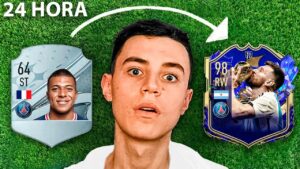 Sobrevivo 24H Usando Solo Jugadores PSG