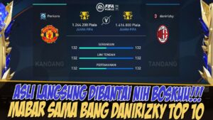 TERBANTAI!! MABAR PERKORO VS DANIRIZKY DI H2H | FIFA MOBILE 23 | FIFA MOBILE INDONESIA | TOTY 23